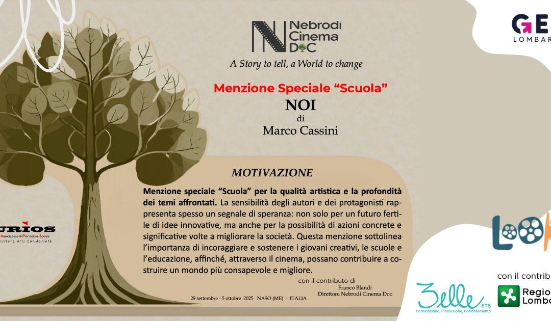 Un nuovo riconoscimento per “NOI”